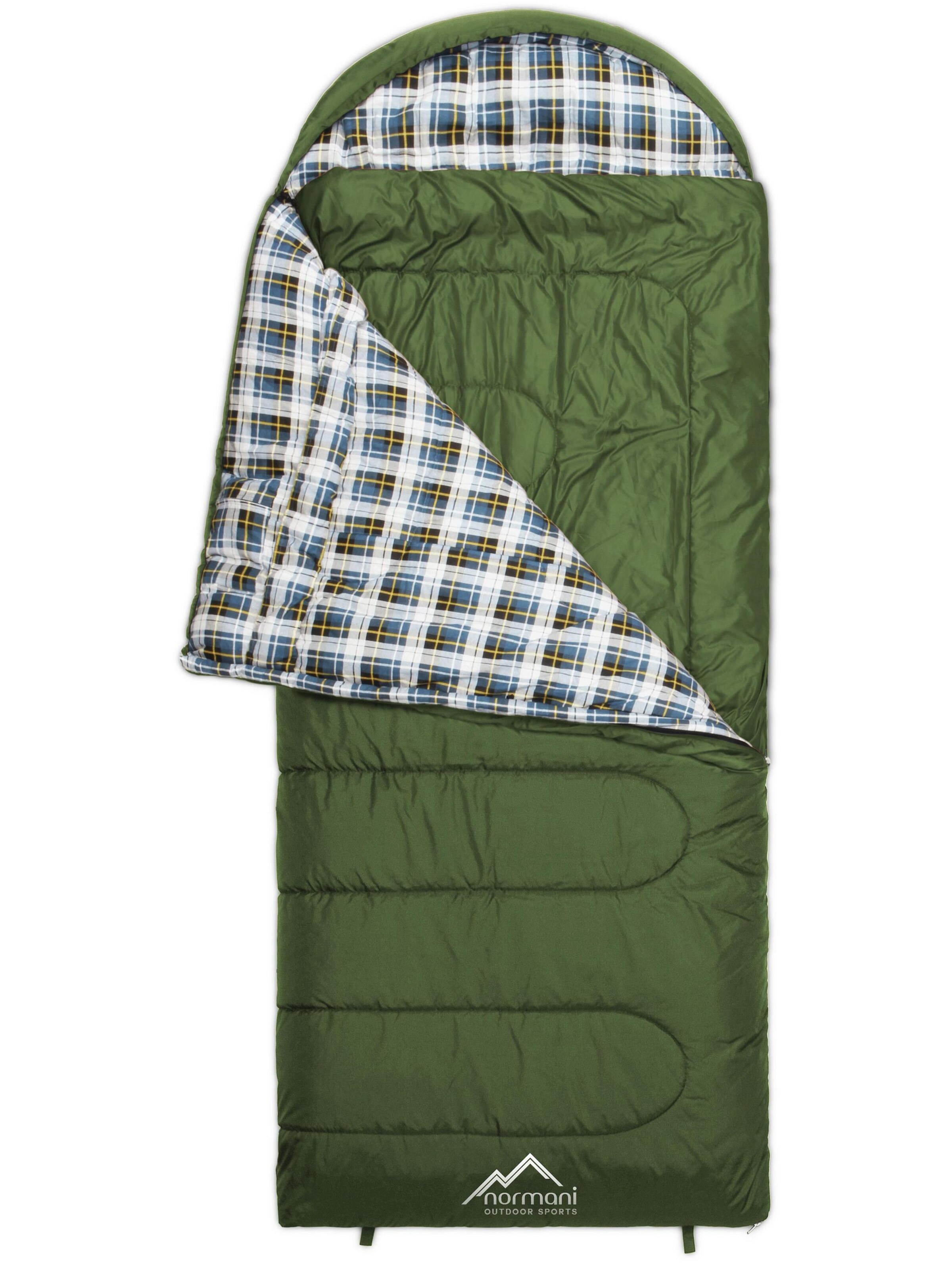 normani Schlafsack 'Antarctica' in Grün