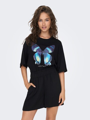 ONLY T-Shirt 'SANNE' in Schwarz