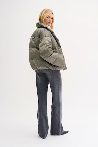 My Essential Wardrobe Winterjas 'Glossy' in Groen