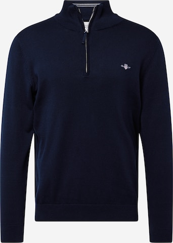 GANT - Pullover 'CLASSIC' em azul: frente