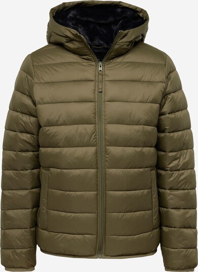 HOLLISTER Зимняя куртка в Оливково-зеленый / Черный, Обзор товара