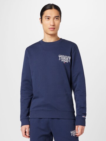 Tommy Jeans Sweatshirt in Blau: Vorderseite