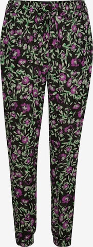 Kaffe Tapered Broek 'Isolde' in Zwart: voorkant