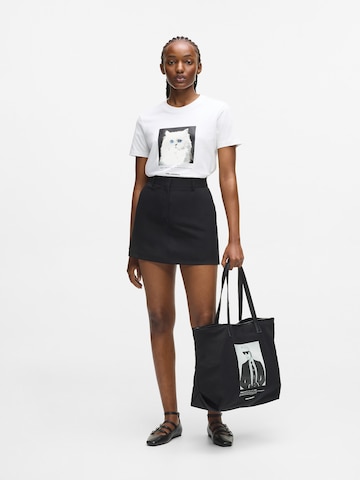 Karl Lagerfeld Shirts 'PORTRAIT' i hvid