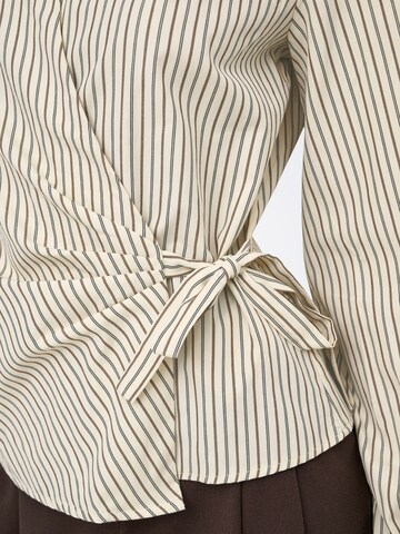 JDY Bluse 'JDYRIKA' i beige