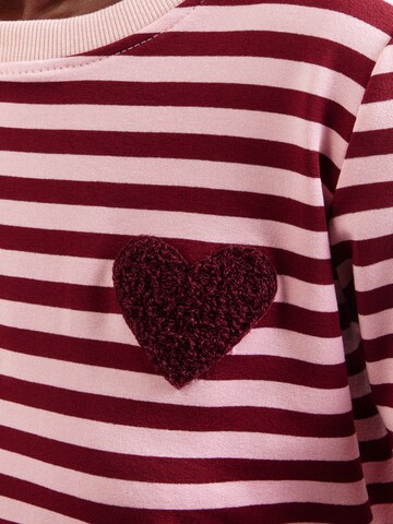 Hailys Sweatshirt 'Ne44va' in Pink