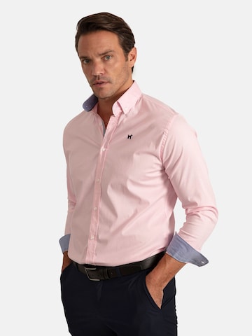 Williot Regular fit Πουκάμισο σε ροζ