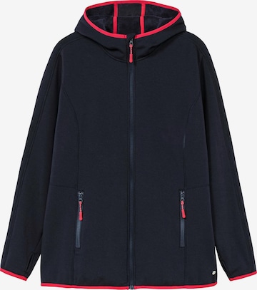 SHEEGOFlis jakna - plava boja: prednji dio