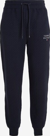 TOMMY HILFIGER Tapered Broek 'Diamond' in Blauw: voorkant