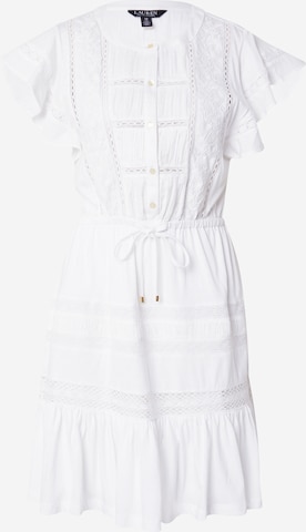 Lauren Ralph Lauren - Vestido de cocktail em branco: frente