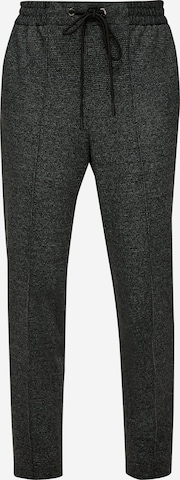 s.Oliver BLACK LABEL Regular Bundfaltenhose in Schwarz: predná strana