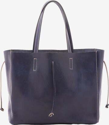 Borsa a spalla 'Borsa a Spalla Vera Pelle Alessia Firenze - Chiusura Lacci' di Alessia Firenze in blu: frontale