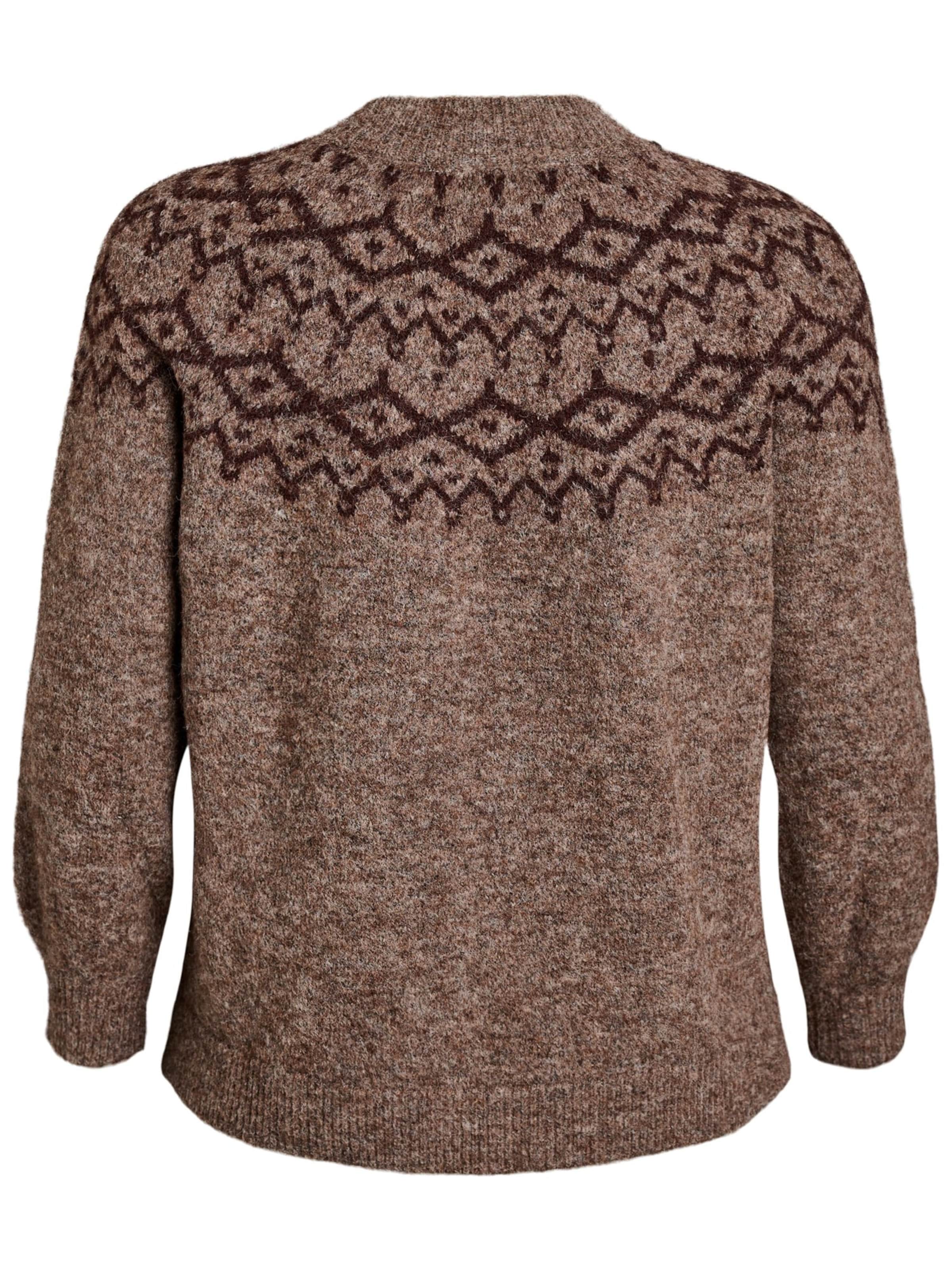 Pull-over Zizzi en marron