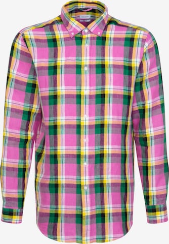 SEIDENSTICKER Regular fit Zakelijk overhemd in Gemengde kleuren: voorkant