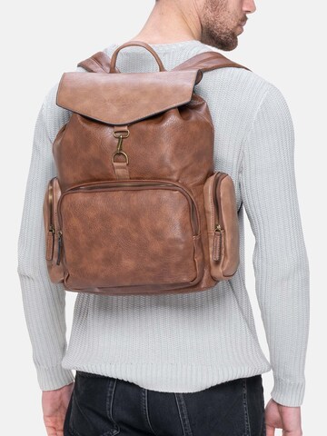 Herling Rucksack 'Bennett' in Braun