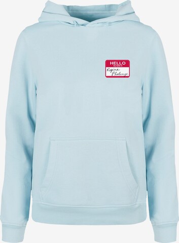 ABSOLUTE CULT Sweatshirt 'Friends - Regina Phalange Tag' in Blauw: voorkant