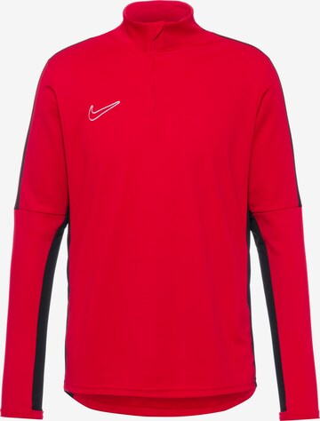 NIKE Athletic Sweatshirt 'Academy 23' in Red: front