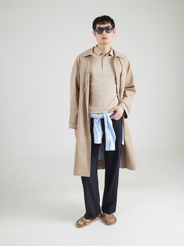 HECHTER PARIS Футболка 'EASY GO' в Коричневый