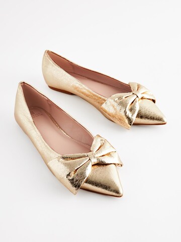 Next Ballerina 'Forever Comfort' in Goud