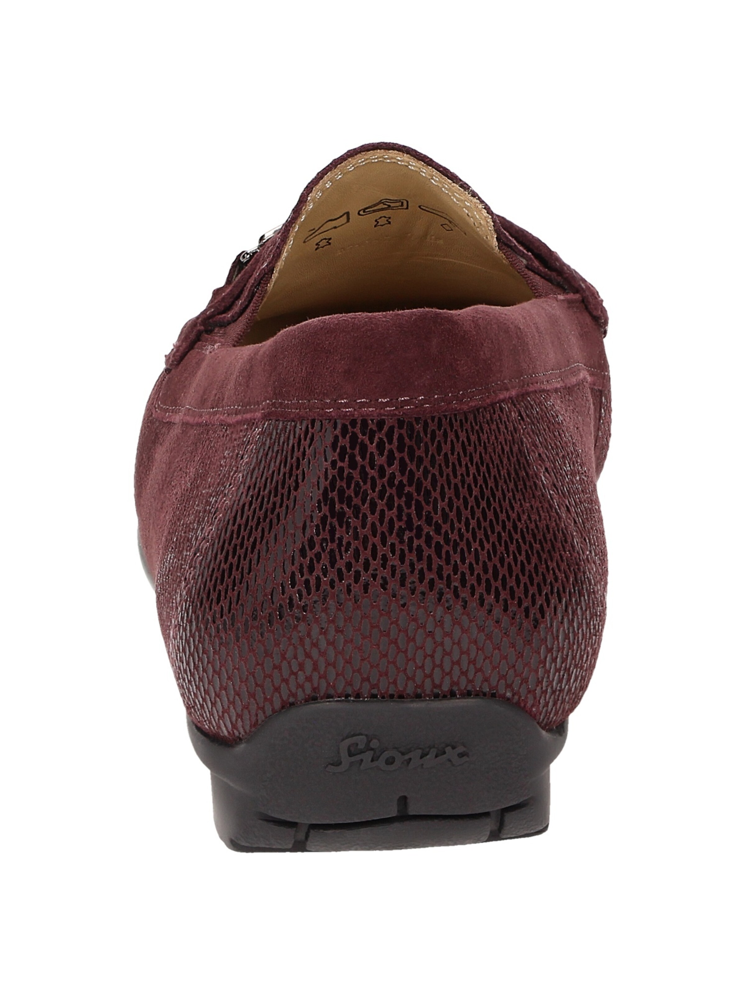 SIOUX Slip-ons in Red