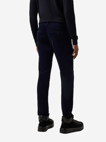BOGNER Regular Chino Pants 'Riley' in Blue