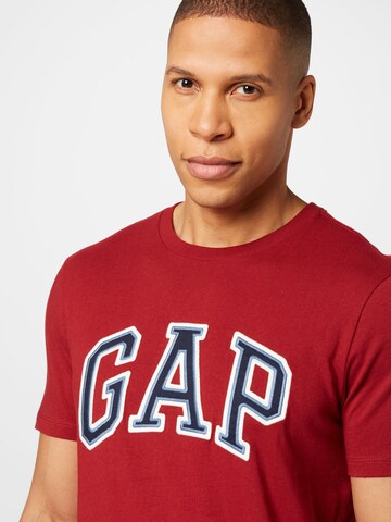 GAP Regular fit Shirt 'BAS' in Red