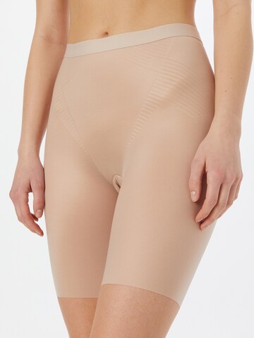 SPANX Shapingbukser i beige: forside