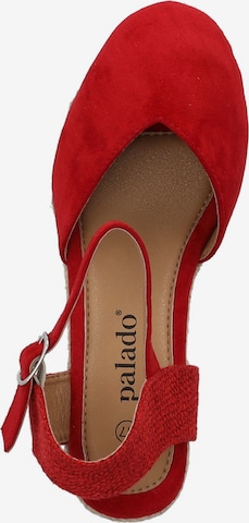 Sandales 'Sathos' Palado en rouge