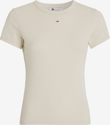 Tommy Jeans T-Shirt in Beige: predná strana