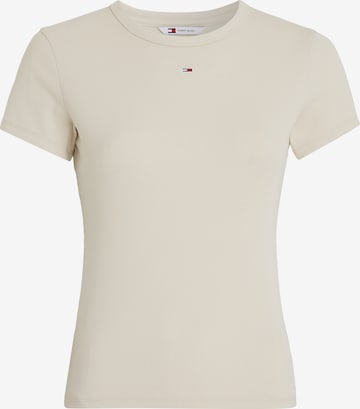 Tommy Jeans Curve T-Shirt in Beige: predná strana
