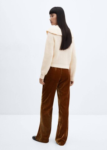 MANGO Pullover in Beige