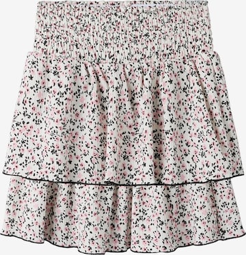 NAME IT Rok in Wit: voorkant