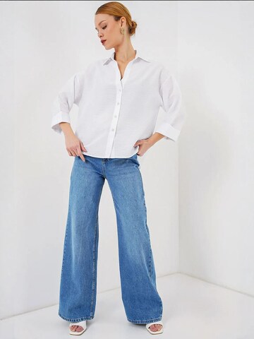 Bigdart Blouse in Wit