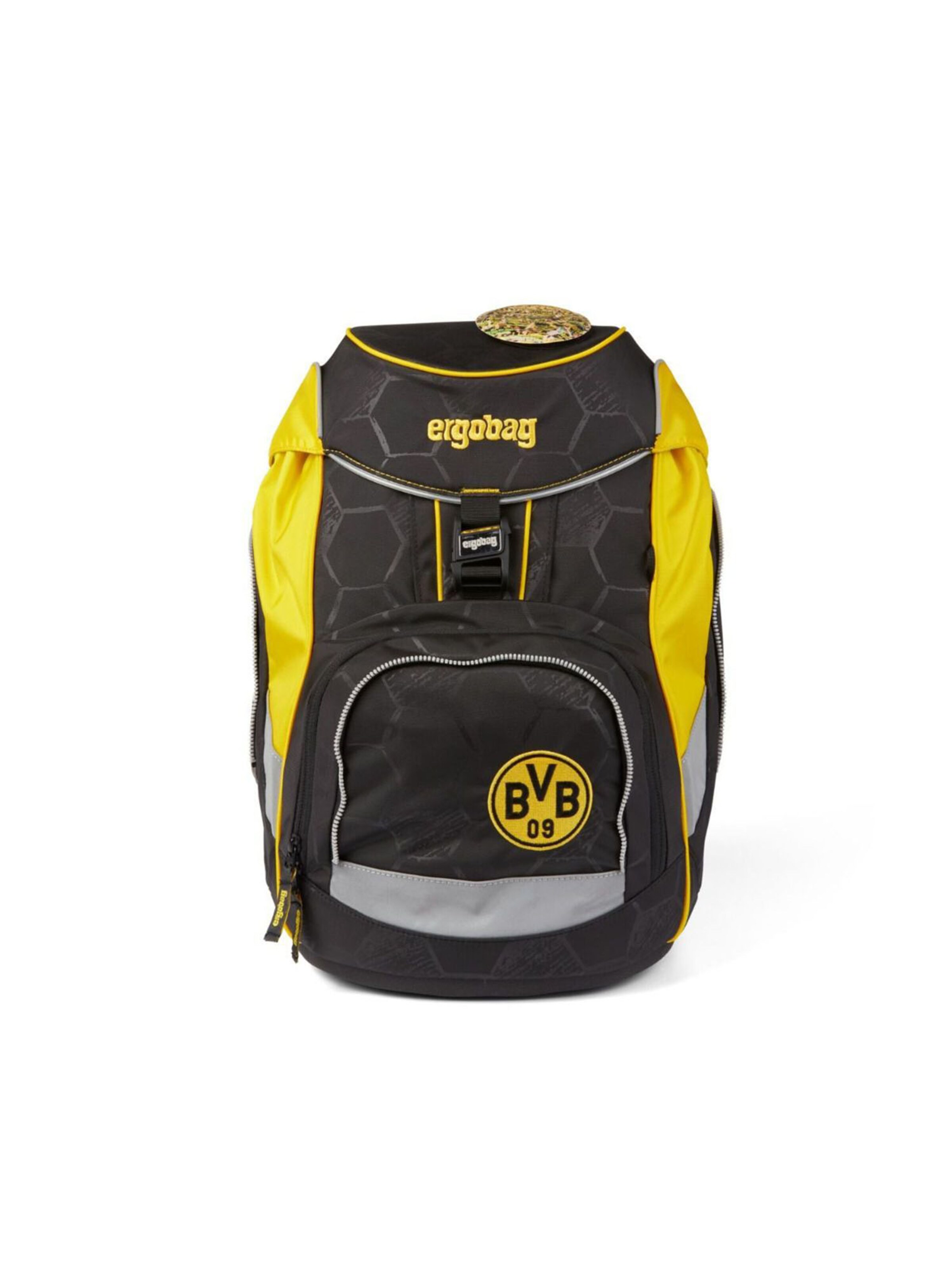 ergobag Backpack 'Pack Schulrucksack Set' in Yellow