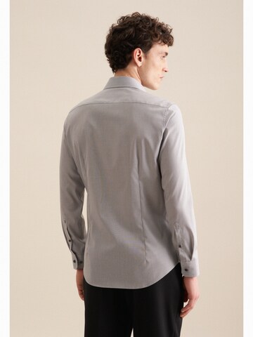 Coupe slim Chemise business SEIDENSTICKER en gris