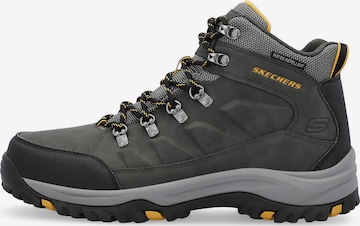 SKECHERS Boots 'Relment Daggett' in Grijs: voorkant