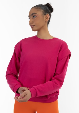 MYMO Sweatshirt in Roze: voorkant