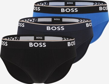 BOSS Boxershorts 'Power' in Blauw: voorkant