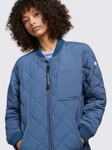 khujo Between-Seasons Coat 'Mary' in Blue