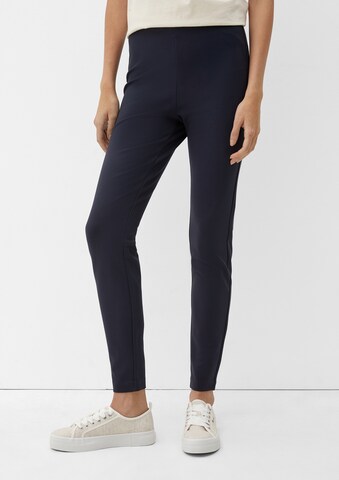 s.Oliver Skinny Leggings in Blue: front