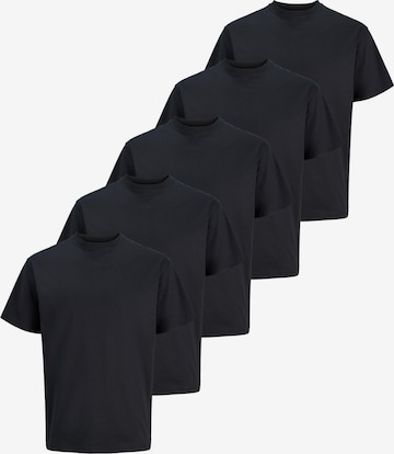 JACK & JONES Shirt 'Organic Relaxed' in Black: front