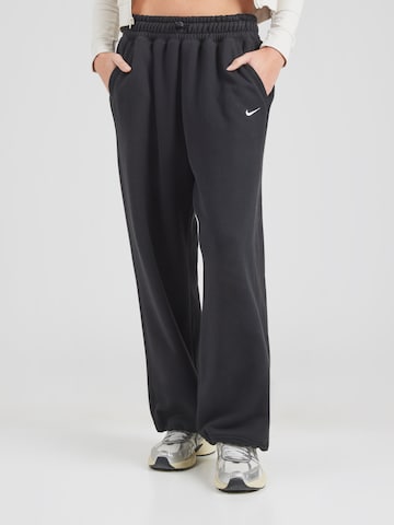 Nike Sportswear Loosefit Bukser i sort: forside