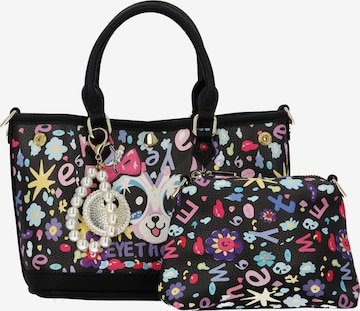 MYMO - Bolso de hombro 'POP EYETHEME' en negro: frente