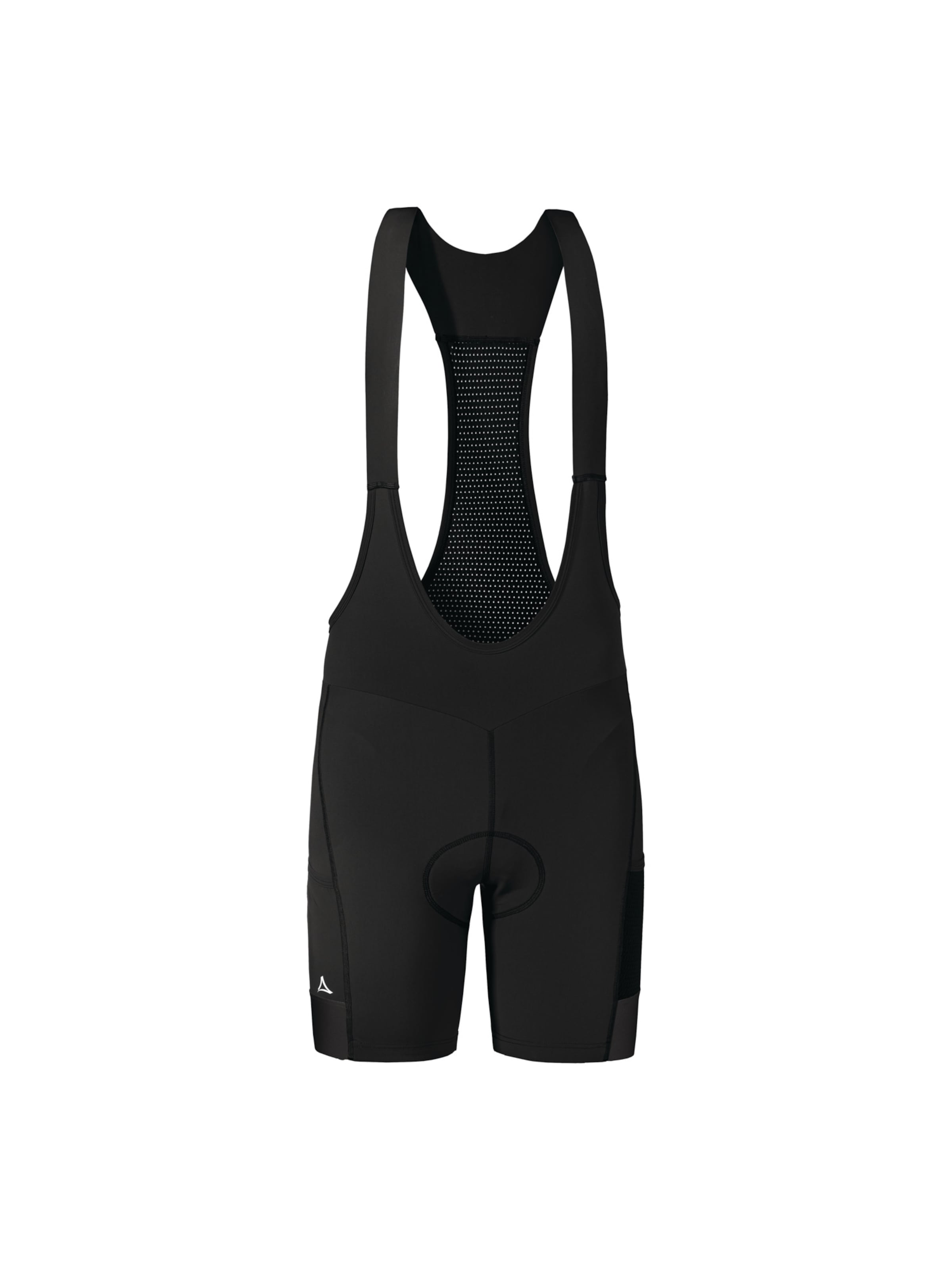 Schöffel Skinny Outdoorhose 'Solo Bib' in Schwarz: Vorderseite
