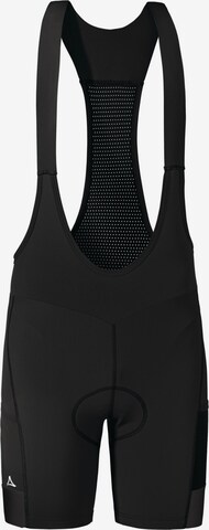 Schöffel Skinny Outdoorhose 'Solo Bib' in Schwarz: predná strana