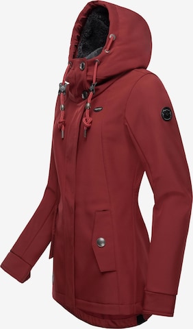 Ragwear Funktionsjacke 'Monadde' in Rot