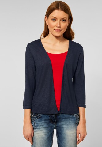 CECIL Knit Cardigan in Blue: front