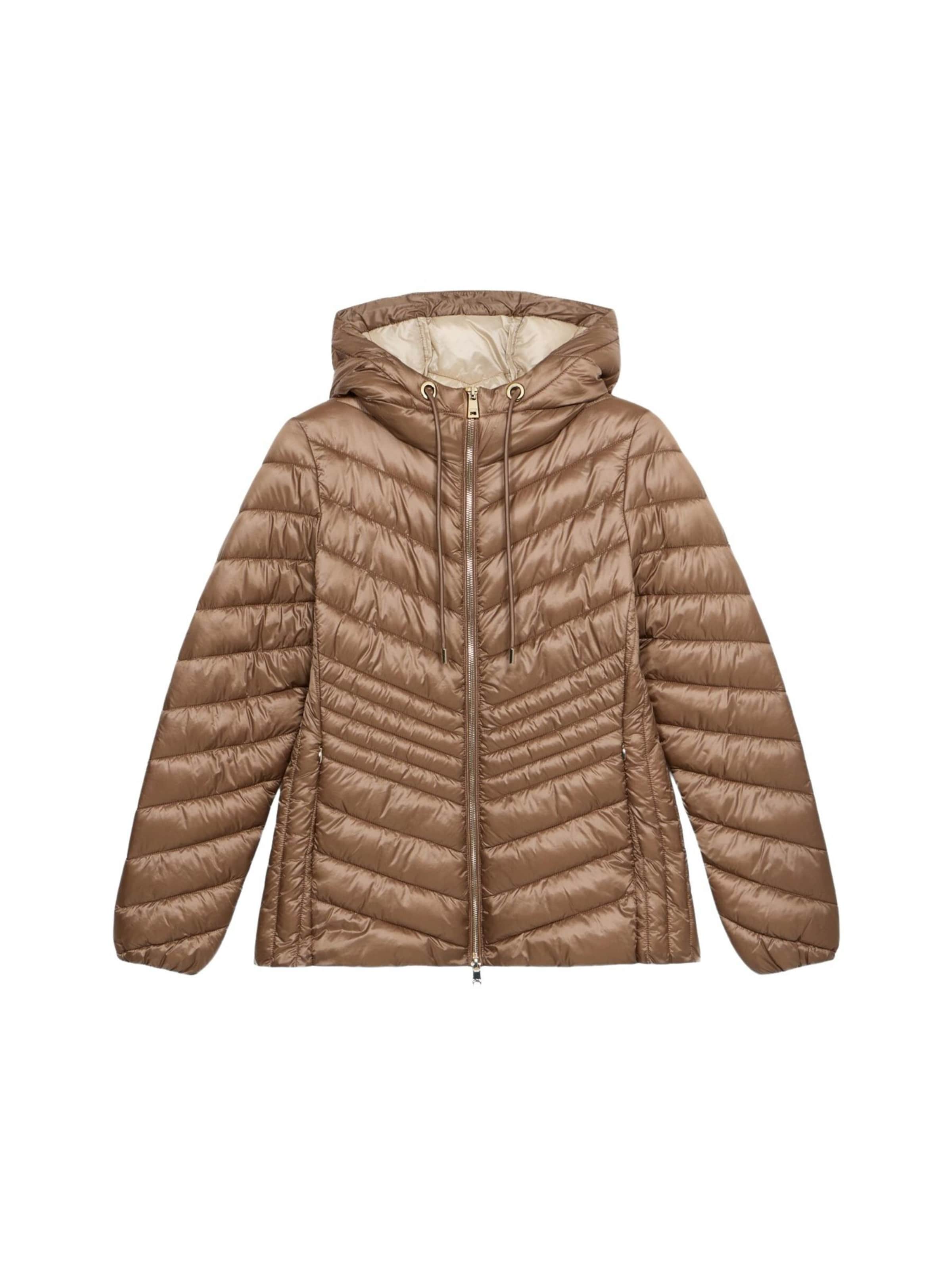 oltre Winterjas in Beige: voorkant