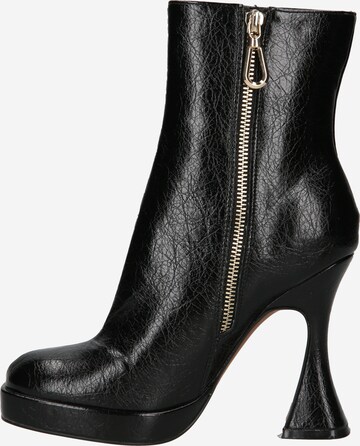 River Island Ankle Boots in Schwarz