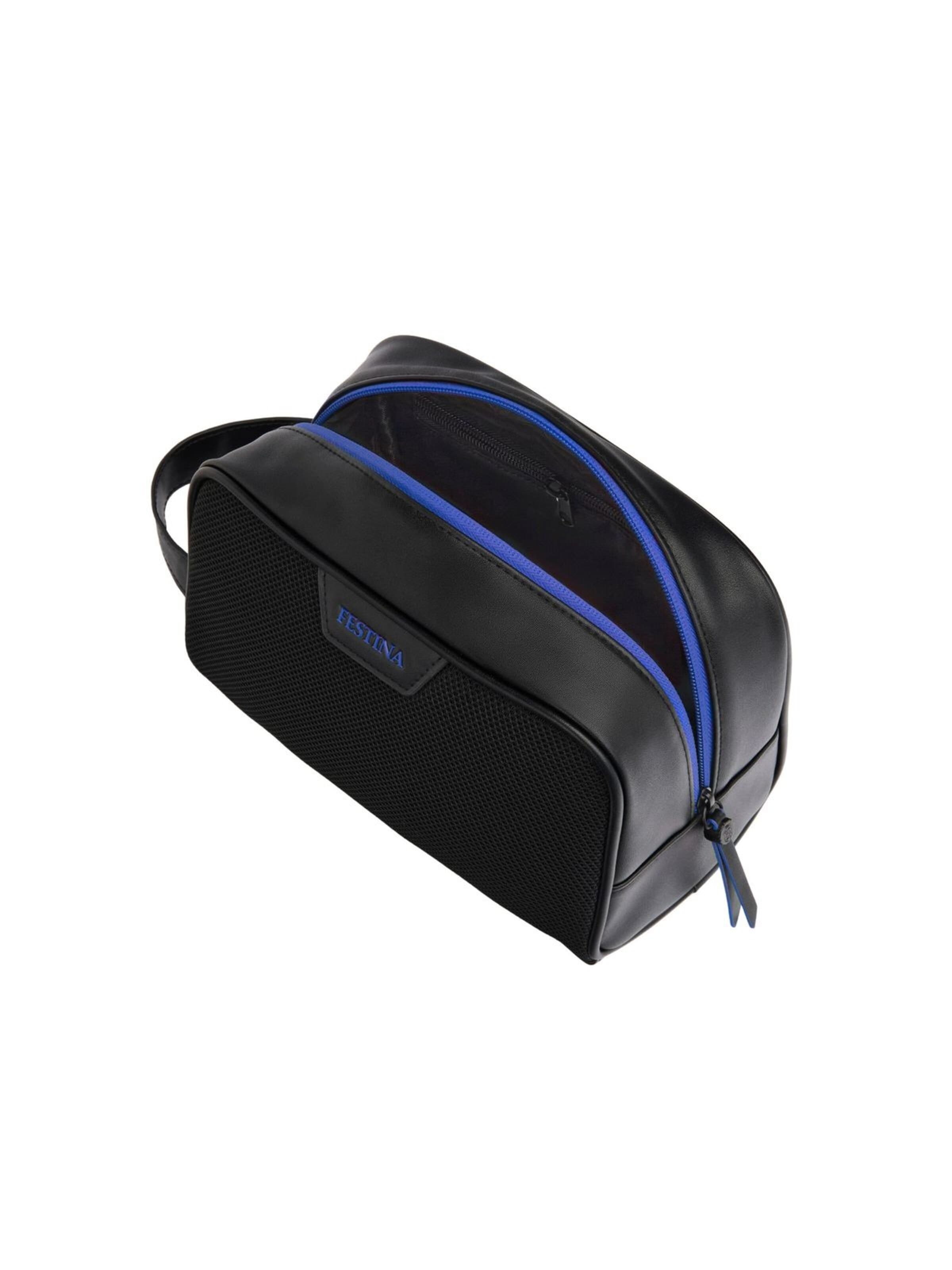 FESTINA Toilettas 'Toiletry Bag Black Edition' in Blauw